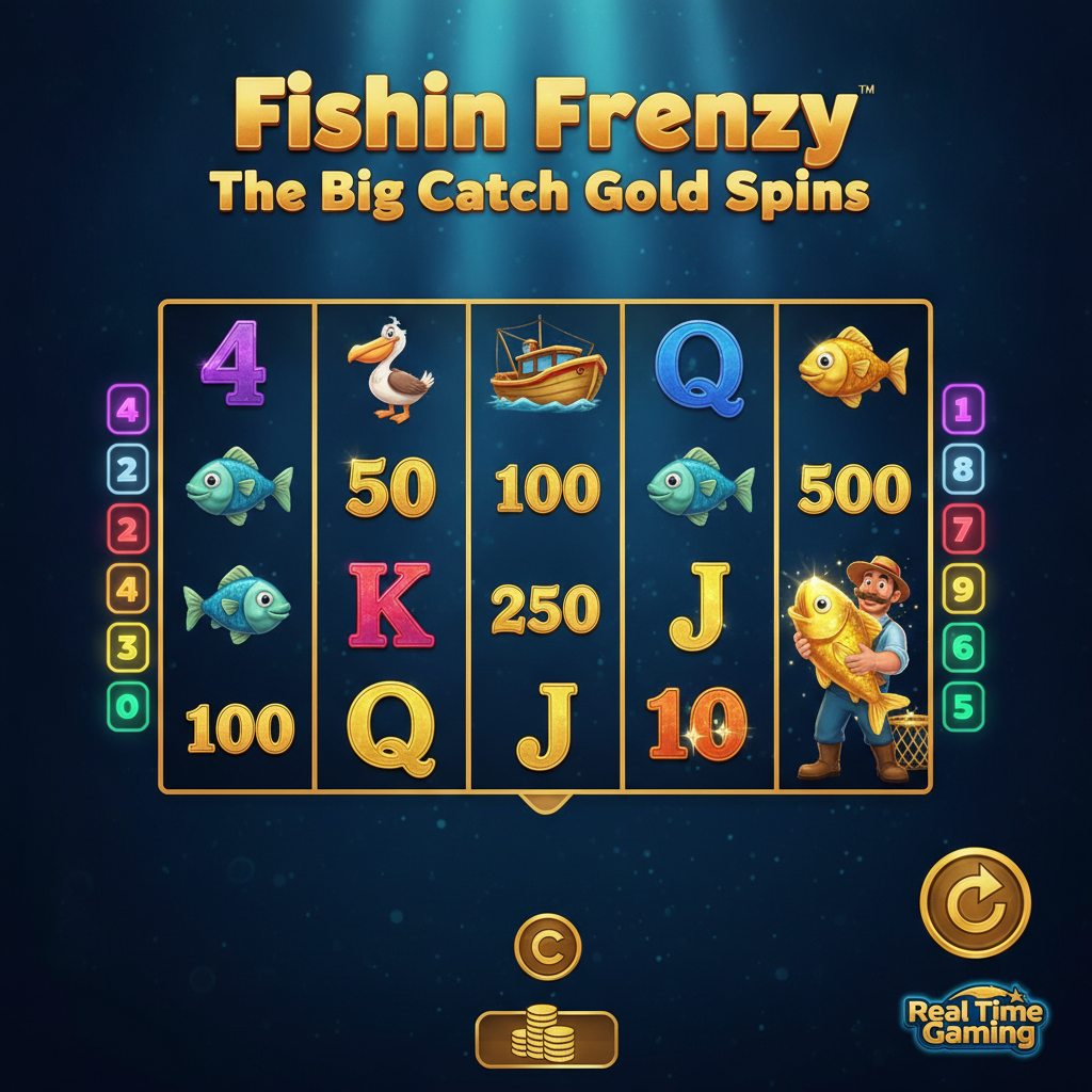 Fishin' Frenzy The Big Catch Gold Spins
