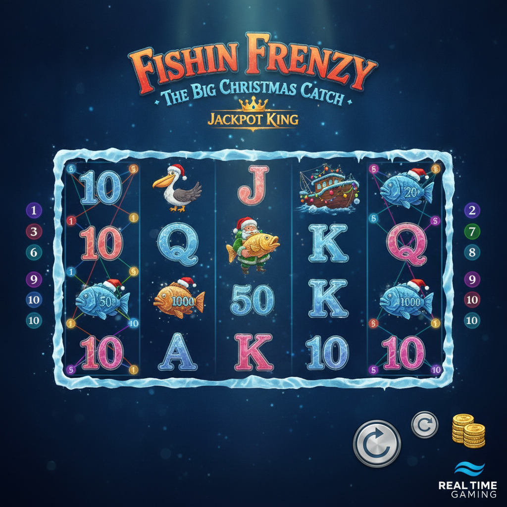 Fishin' Frenzy The Big Christmas Catch Jackpot King